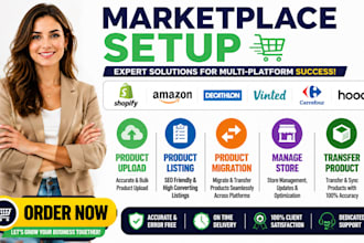 upload product amazon decathlon vinted shopify carrefour hood product listing