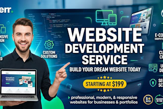 create a website for companies