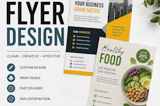 design flyers in canva