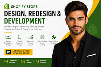 shopify store design shopify store redesign shopify website design shopify store