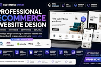 german ecommerce store wordpress woocomerce store shopify store landing page wix