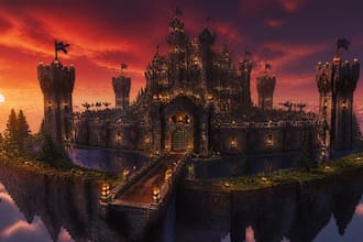 design custom minecraft scenes