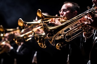 record stunning professional brass, horns, trumpet tracks for jazz and pop music