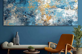 create stunning custom abstract art for your space