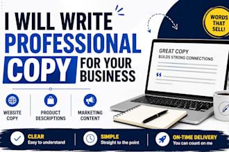 help you with basic copywriting for your business