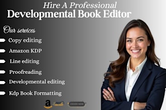 developmental book editing proofreading book editing and formatting amazon kdp