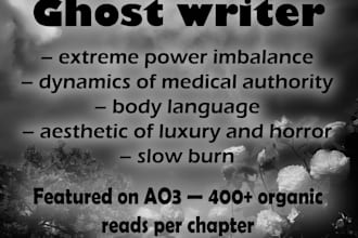 ghostwrite dark romance that explores extreme power imbalances