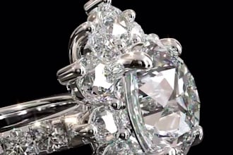 create realistic 3d jewelry animation and rendering