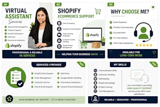 be your ecommerce virtual assistant for shopify support