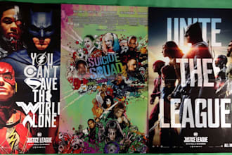 create a professional movie poster design, film poster