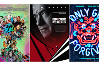 create a professional movie poster design, film poster