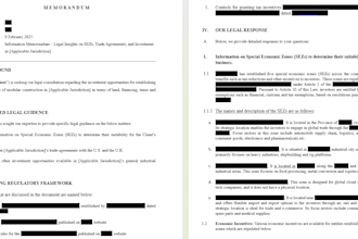 draft legal memorandum and legal opinions