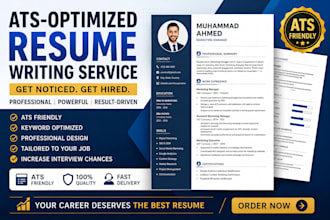 write professional ats, executive resume and cover letter, uk cv