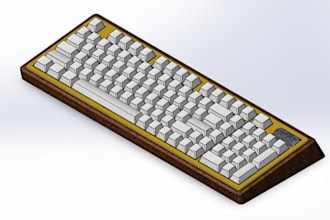 solidworks 3d model design for laser cutting