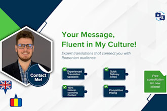 professionally translate and localize your text in romanian