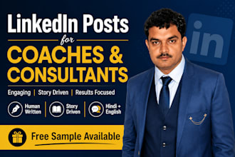 write linkedin posts for coaches