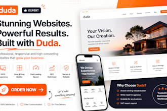 build duda website, business website, ecommerce website, agency website