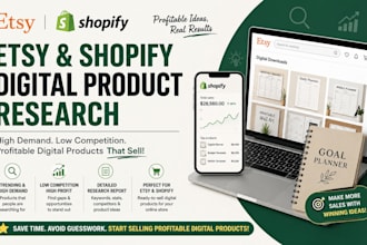do top wining product research for your etsy or shopify store