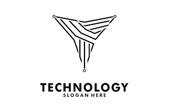 design a modern cyber security tech and app logo