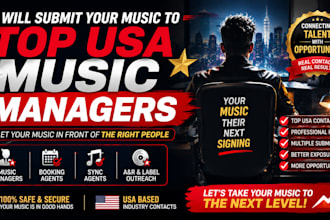 submit your music to top USA music managers