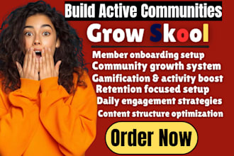manage and grow your skool community for engagement and retention