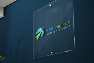 design a unique professional 3d business logo