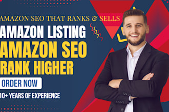 do amazon SEO listing optimization and keyword research