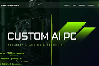 be your ai workstation architect and hardware consultant