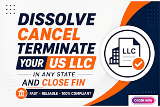 dissolve, terminate your US llc in any state, also close your ein