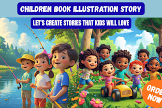 do childrens storybook illustration and story writing book writing