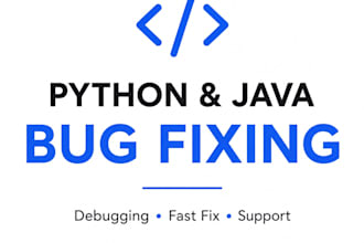 fix your python or java bugs