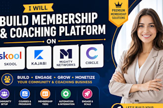 build fix migrate clone, kartra skool mighty networks kajabi membership websites