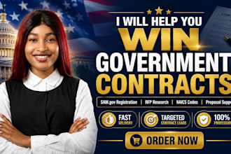 do government contract research and sam registration setup
