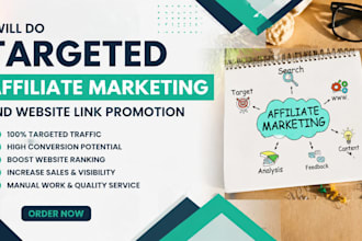 do targeted affiliate marketing and website link promotion