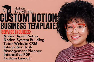 build notion dashboard notion expert notion template notion for productivity