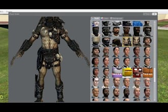 create and edit custom gmod maps playermodel character and weapon for garrys mod