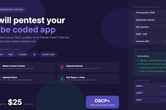 test your vibe coded app for security vulnerabilities