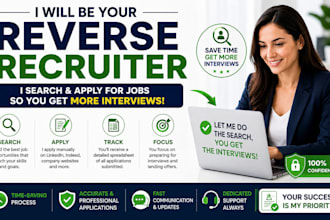 be your reverse recruiter and job search assistant