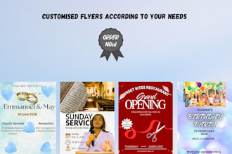 design your event and invitation flyer
