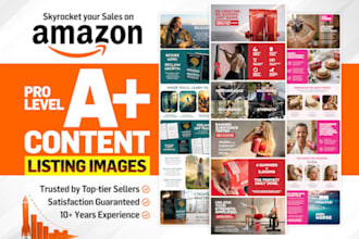 design amazon a plus content and listing images