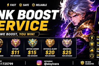 coach and help you reach mythical immortal in mobile legends