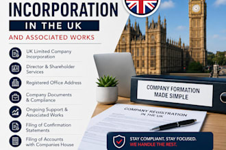 incorporate your company in the UK and manage filings