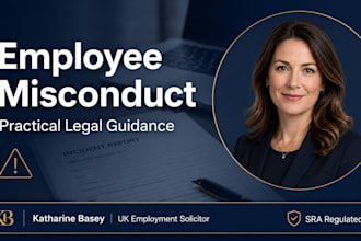 provide expert solicitor guidance on UK employee misconduct issues UK solicitor