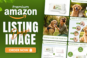do amazon product listing images, amazon infographic, listing images design