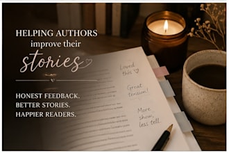 beta read your romance or fantasy novel
