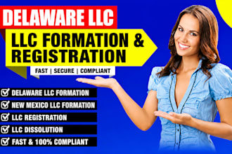 register llc in new mexico, and delaware with ein for US and non US resident