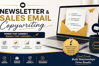 do newsletter and sales email copywriting