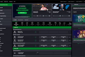 develop sportbook web app like fanduel, bet365 app, crash game app, cricket app