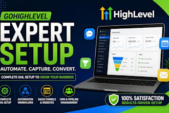 be gohighlevel expert gohighlevel sales funnel, gohighlevel workflow automation