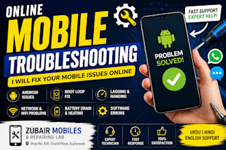 troubleshoot and fix your mobile phone issues online